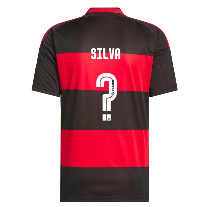 Danxen Kvinder Victor Silva #0 Rød Sort Hvid Hjemmebane Spillertrøjer 2026/27 Trøje T-Shirt