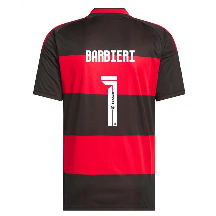 Danxen Kvinder Gabi Barbieri #1 Rød Sort Hvid Hjemmebane Spillertrøjer 2026/27 Trøje T-Shirt
