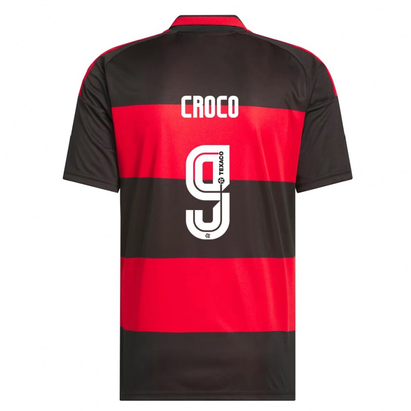 Danxen Kvinder Gabi Croco #9 Rød Sort Hvid Hjemmebane Spillertrøjer 2026/27 Trøje T-Shirt