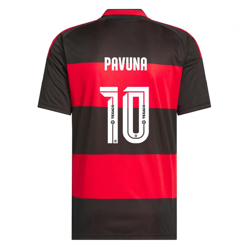 Danxen Kvinder Kauã Pavuna #10 Rød Sort Hvid Hjemmebane Spillertrøjer 2026/27 Trøje T-Shirt
