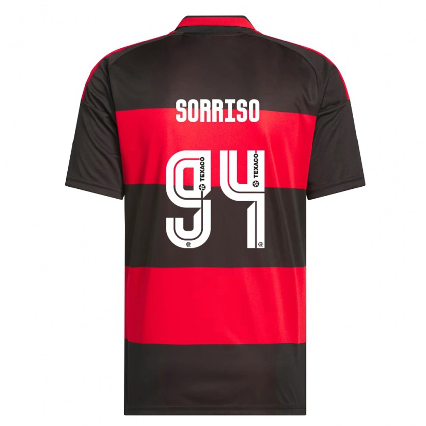 Danxen Kvinder Sorriso #94 Rød Sort Hvid Hjemmebane Spillertrøjer 2026/27 Trøje T-Shirt
