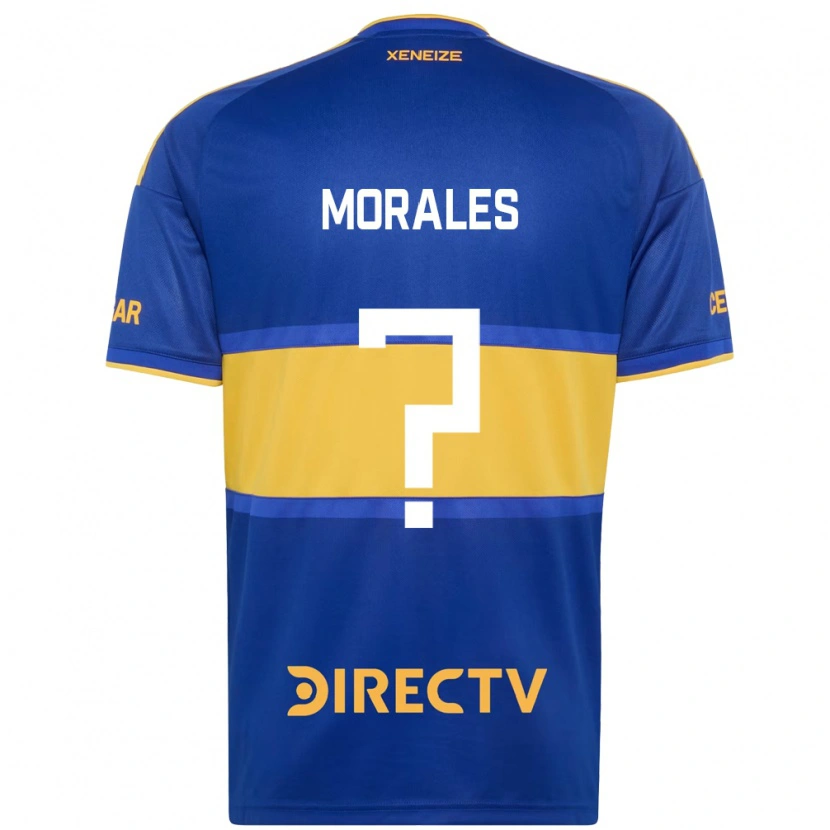 Danxen Kvinder Gonzalo Morales #0 Kongelig Blå Gul Hjemmebane Spillertrøjer 2026/27 Trøje T-Shirt