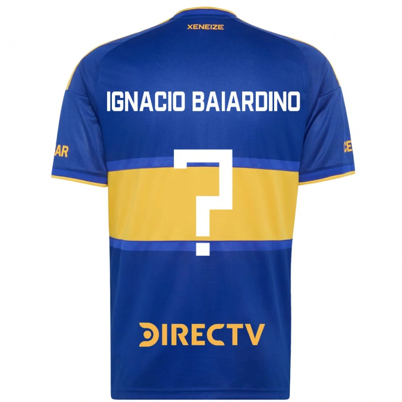 Danxen Kvinder Juan Ignacio Baiardino #0 Kongelig Blå Gul Hjemmebane Spillertrøjer 2026/27 Trøje T-Shirt