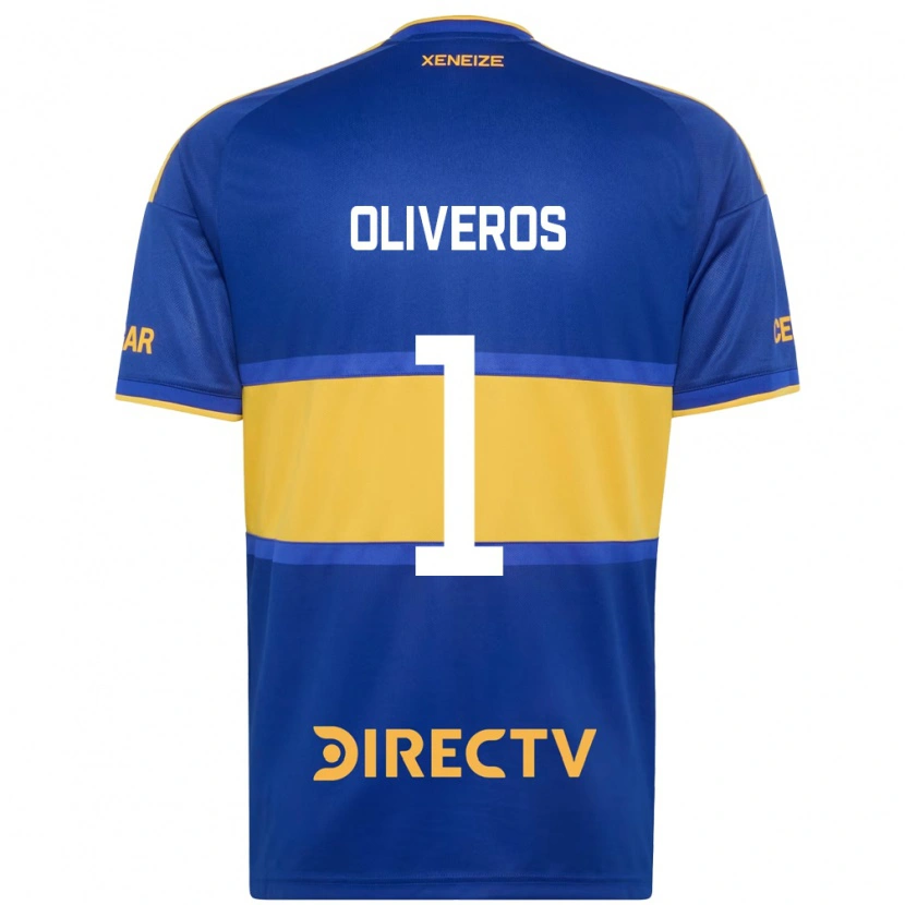 Danxen Kvinder Laurina Oliveros #1 Kongelig Blå Gul Hjemmebane Spillertrøjer 2026/27 Trøje T-Shirt
