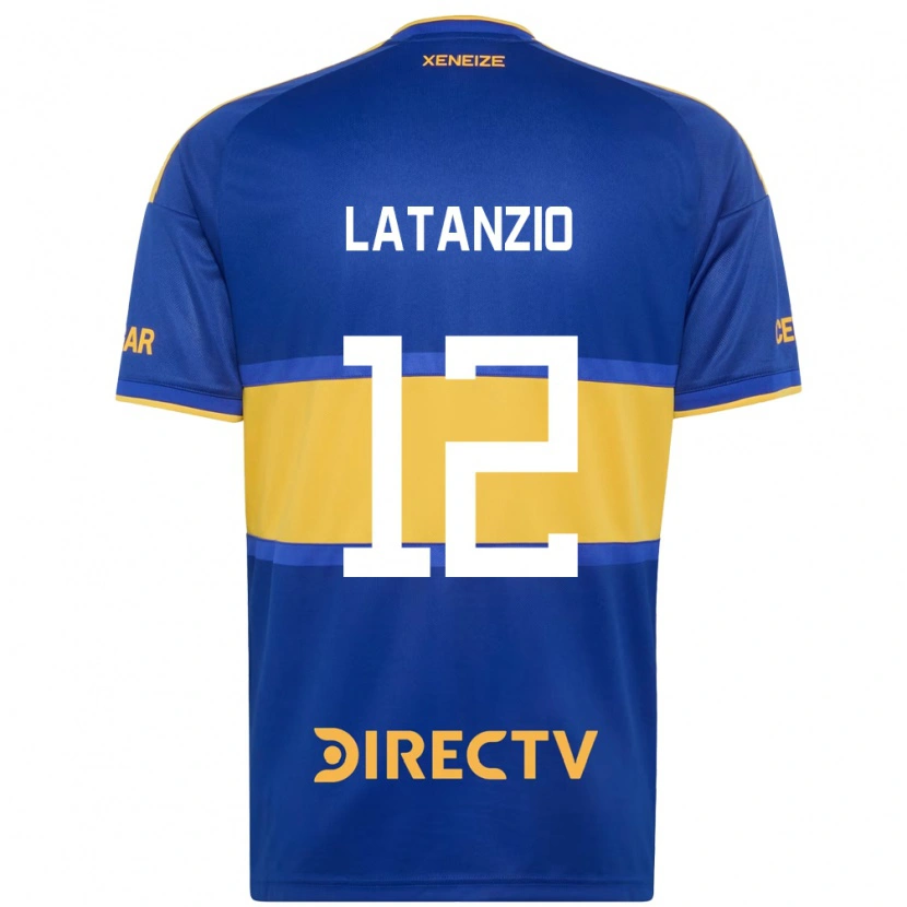 Danxen Kvinder Florencia Latanzio #12 Kongelig Blå Gul Hjemmebane Spillertrøjer 2026/27 Trøje T-Shirt