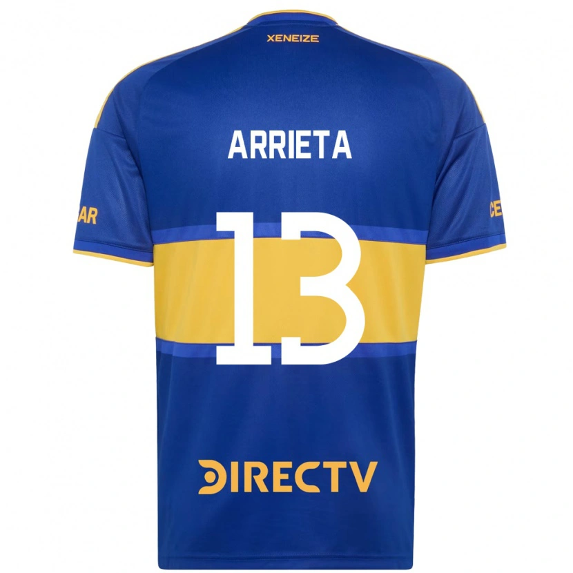 Danxen Kvinder Thomas Arrieta #13 Kongelig Blå Gul Hjemmebane Spillertrøjer 2026/27 Trøje T-Shirt