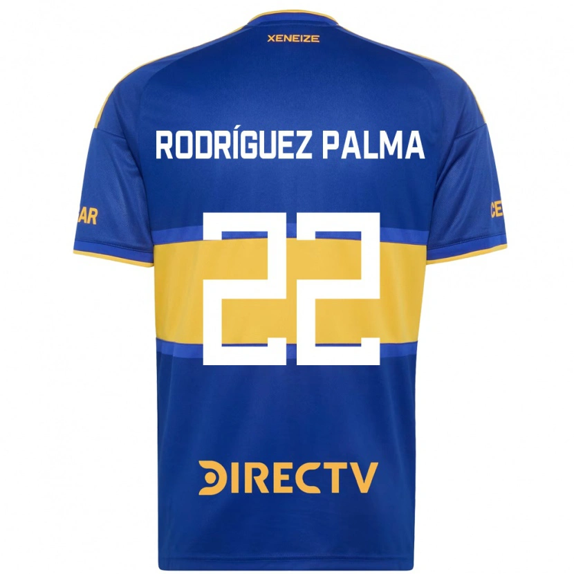 Danxen Kvinder Joaquina Rodríguez Palma #22 Kongelig Blå Gul Hjemmebane Spillertrøjer 2026/27 Trøje T-Shirt