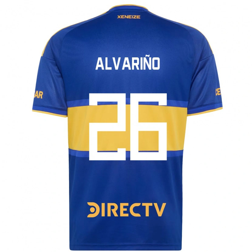 Danxen Kvinder Alexis Alvariño #26 Kongelig Blå Gul Hjemmebane Spillertrøjer 2026/27 Trøje T-Shirt