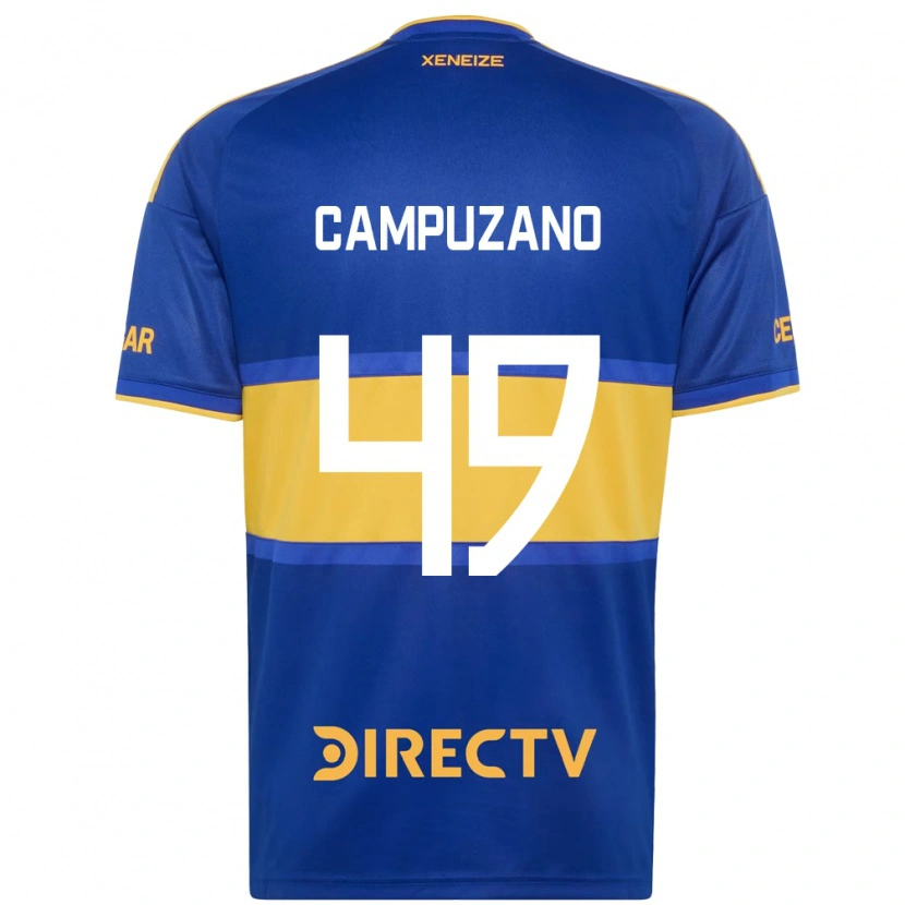Danxen Kvinder Jorman Campuzano #49 Kongelig Blå Gul Hjemmebane Spillertrøjer 2026/27 Trøje T-Shirt