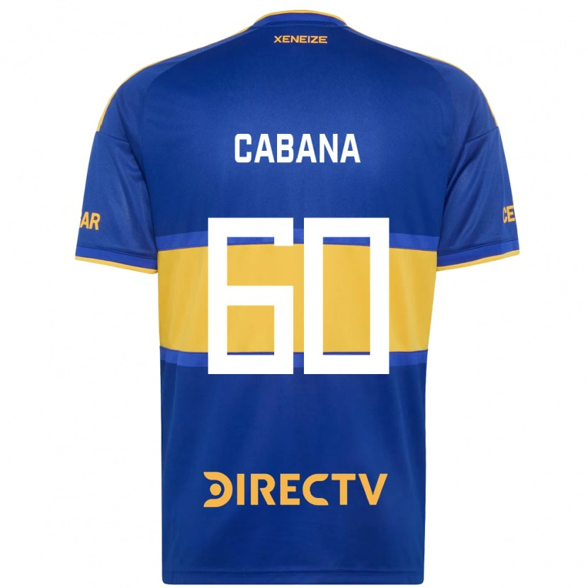 Danxen Kvinder Juan Pablo Cabana #60 Kongelig Blå Gul Hjemmebane Spillertrøjer 2026/27 Trøje T-Shirt