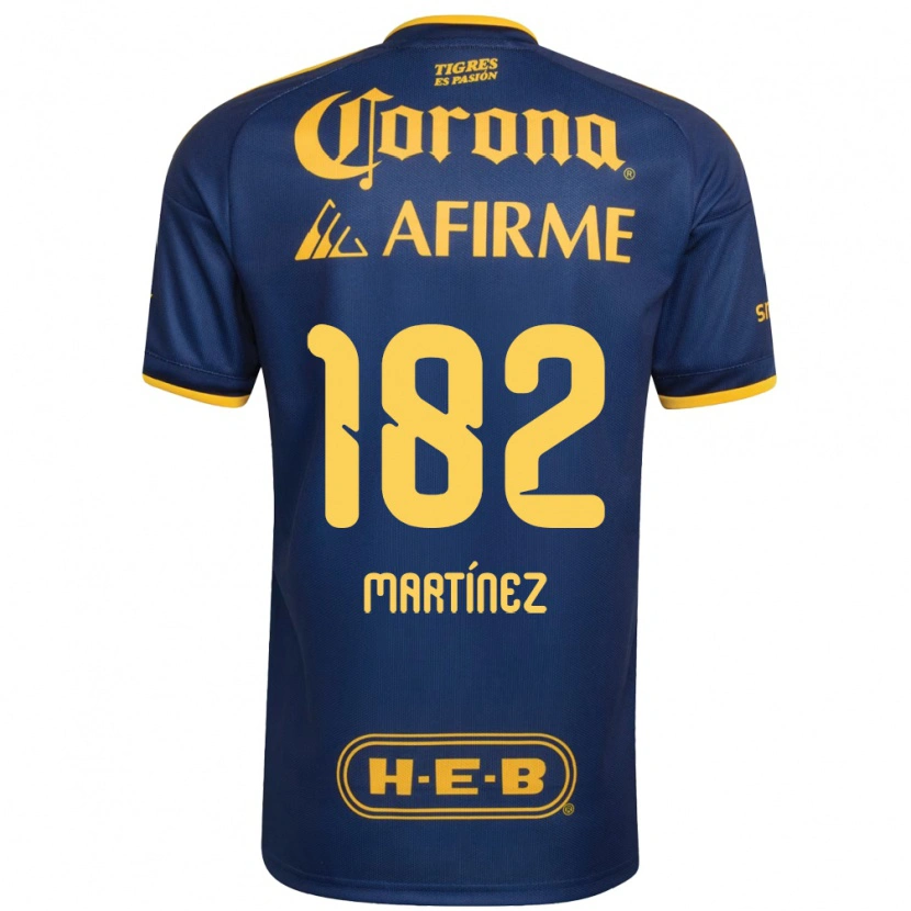 Danxen Kvinder Saeed Martínez #182 Kongelig Blå Gul Udebane Spillertrøjer 2026/27 Trøje T-Shirt