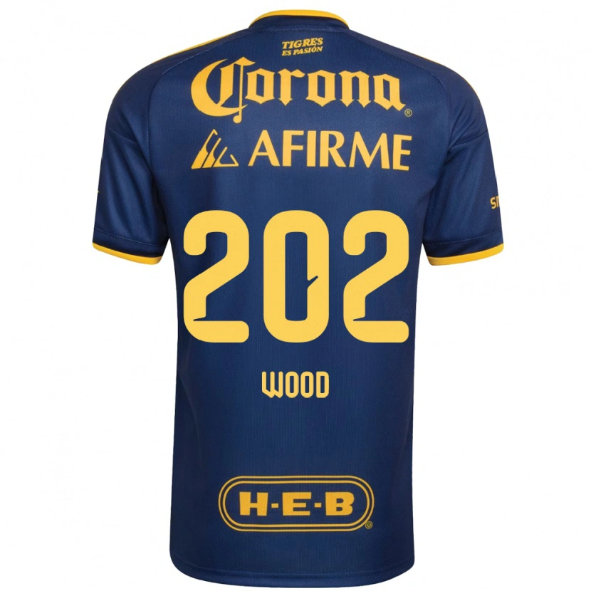 Danxen Kvinder Yael Wood #202 Kongelig Blå Gul Udebane Spillertrøjer 2026/27 Trøje T-Shirt