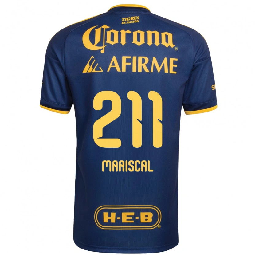 Danxen Kvinder Kevin Mariscal #211 Kongelig Blå Gul Udebane Spillertrøjer 2026/27 Trøje T-Shirt