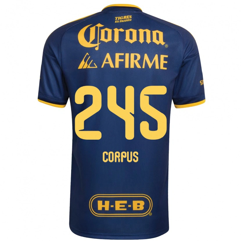 Danxen Kvinder Jean Corpus #245 Kongelig Blå Gul Udebane Spillertrøjer 2026/27 Trøje T-Shirt