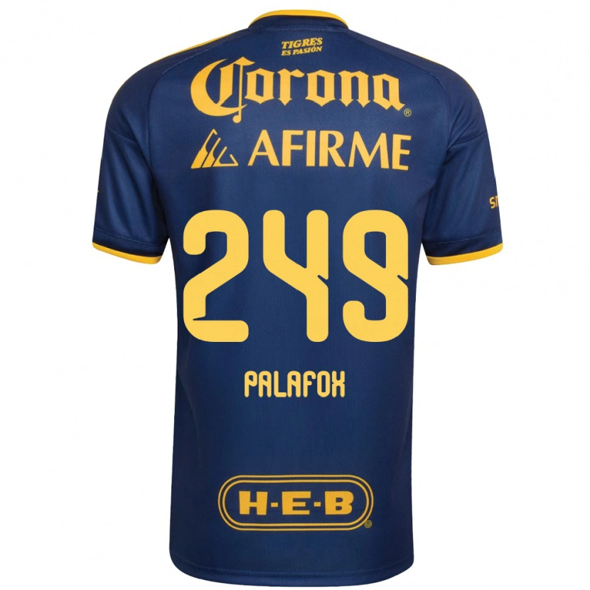 Danxen Kvinder José Palafox #249 Kongelig Blå Gul Udebane Spillertrøjer 2026/27 Trøje T-Shirt