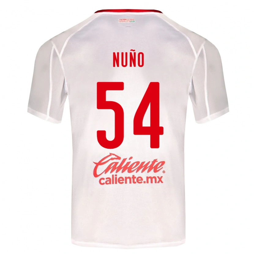 Danxen Kvinder Raúl Nuño #54 Hvid Grøn Rød Udebane Spillertrøjer 2026/27 Trøje T-Shirt