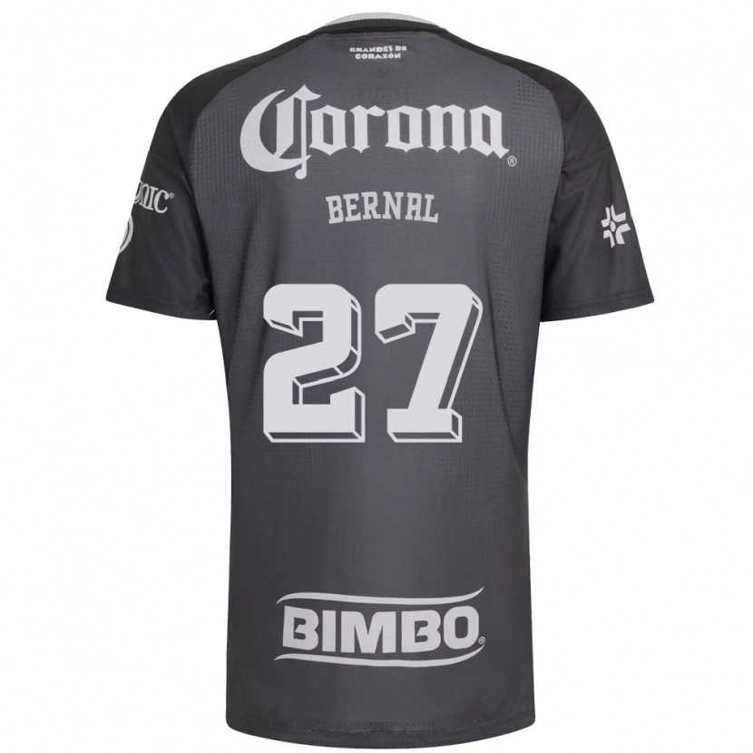 Danxen Kvinder Mayra Pelayo Bernal #27 Grå Hvid Sort Udebane Spillertrøjer 2026/27 Trøje T-Shirt