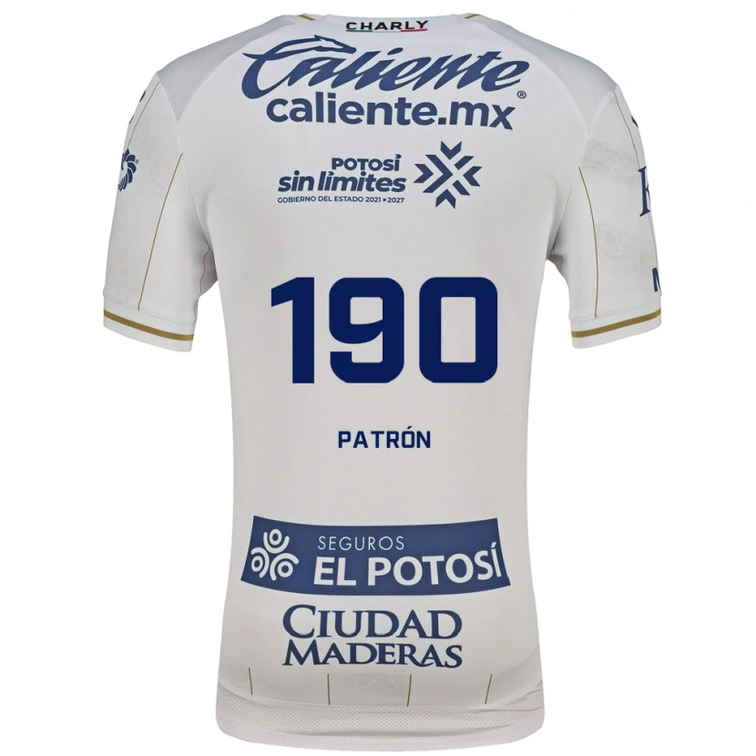 Danxen Kvinder Raúl Patrón #190 Hvid Blå Udebane Spillertrøjer 2026/27 Trøje T-Shirt