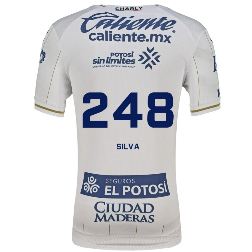 Danxen Kvinder Joaquín Silva #248 Hvid Blå Udebane Spillertrøjer 2026/27 Trøje T-Shirt