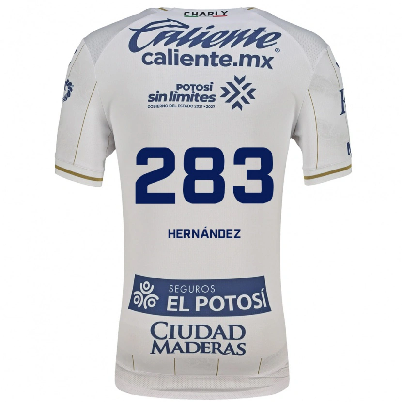 Danxen Kvinder Sebastián Hernández #283 Hvid Blå Udebane Spillertrøjer 2026/27 Trøje T-Shirt