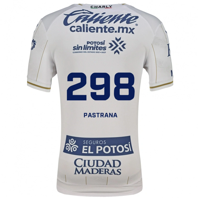 Danxen Kvinder Leonardo Pastrana #298 Hvid Blå Udebane Spillertrøjer 2026/27 Trøje T-Shirt