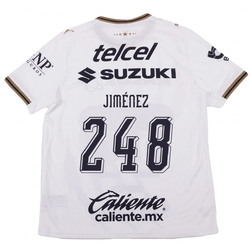 Danxen Kvinder Iker Jiménez #248 Hvid Sort Brun Udebane Spillertrøjer 2026/27 Trøje T-Shirt