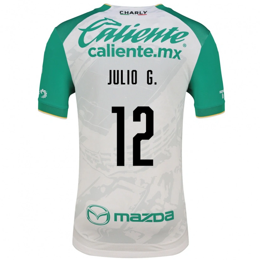 Danxen Kvinder Julio González #12 Lysegrøn Hvid Udebane Spillertrøjer 2026/27 Trøje T-Shirt