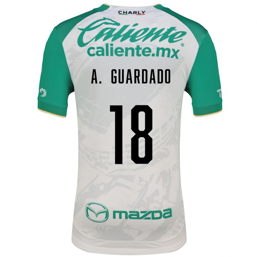 Danxen Kvinder Andres Guardado #18 Lysegrøn Hvid Udebane Spillertrøjer 2026/27 Trøje T-Shirt