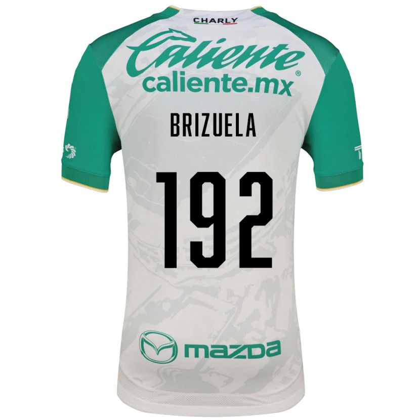 Danxen Kvinder Juan Brizuela #192 Lysegrøn Hvid Udebane Spillertrøjer 2026/27 Trøje T-Shirt