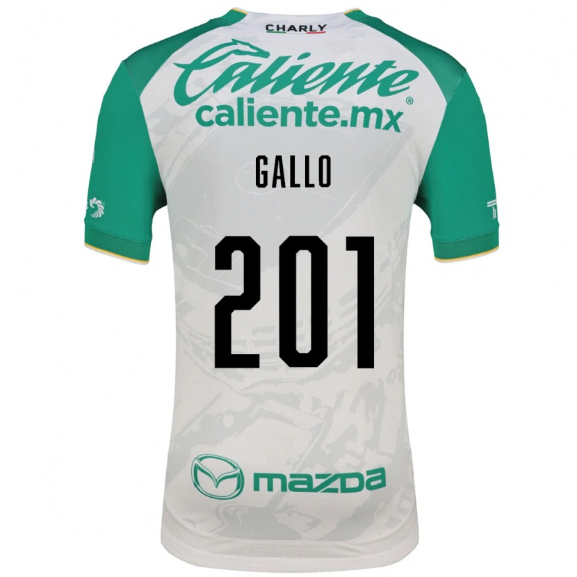 Danxen Kvinder Andrés Gallo #201 Lysegrøn Hvid Udebane Spillertrøjer 2026/27 Trøje T-Shirt
