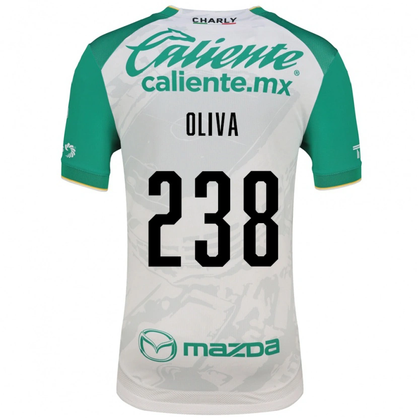 Danxen Kvinder Emiliano Oliva #238 Lysegrøn Hvid Udebane Spillertrøjer 2026/27 Trøje T-Shirt