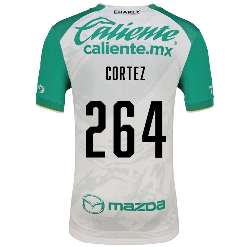 Danxen Kvinder Enrique Cortez #264 Lysegrøn Hvid Udebane Spillertrøjer 2026/27 Trøje T-Shirt