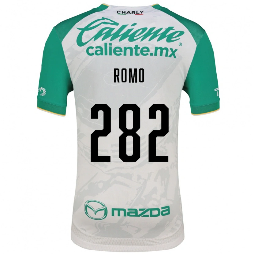 Danxen Kvinder Mateo Romo #282 Lysegrøn Hvid Udebane Spillertrøjer 2026/27 Trøje T-Shirt