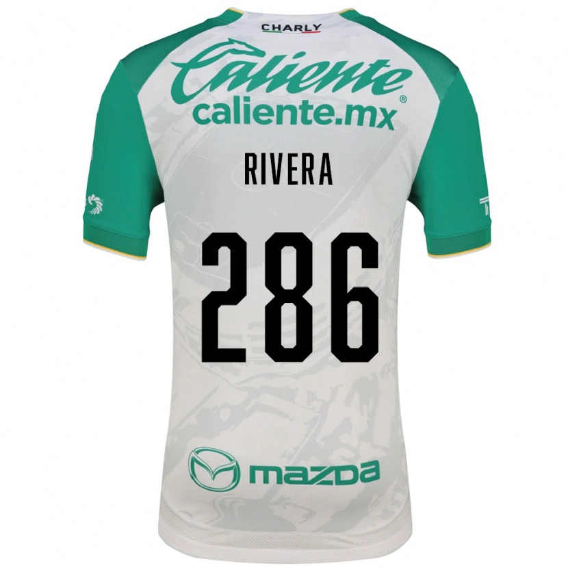 Danxen Kvinder Marcelo Rivera #286 Lysegrøn Hvid Udebane Spillertrøjer 2026/27 Trøje T-Shirt