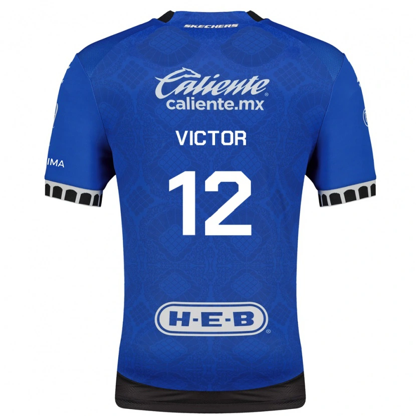 Danxen Kvinder Paulo Victor #12 Kongelig Blå Hvid Sort Udebane Spillertrøjer 2026/27 Trøje T-Shirt