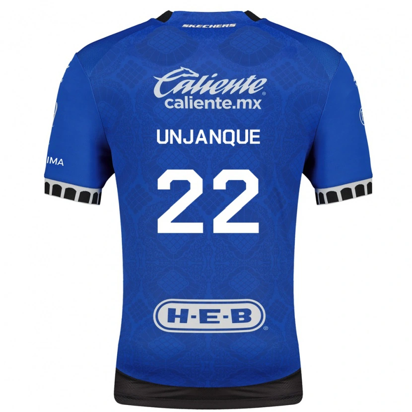 Danxen Kvinder Jean Unjanque #22 Kongelig Blå Hvid Sort Udebane Spillertrøjer 2026/27 Trøje T-Shirt