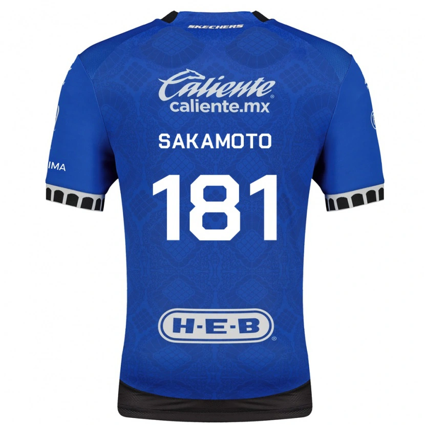 Danxen Kvinder Stellan Sakamoto #181 Kongelig Blå Hvid Sort Udebane Spillertrøjer 2026/27 Trøje T-Shirt