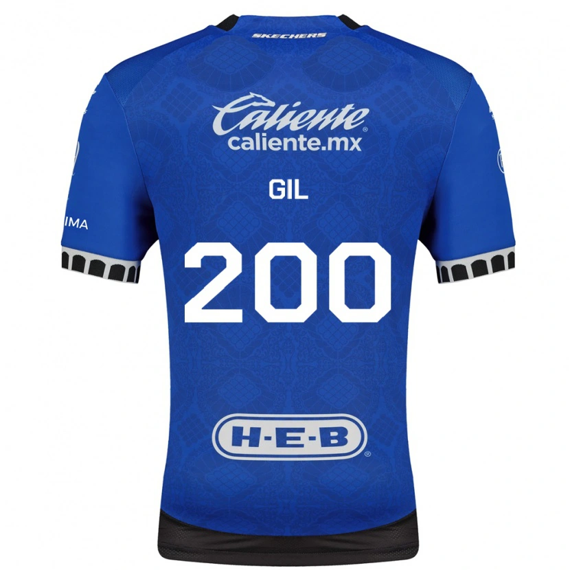 Danxen Kvinder Gerardo Gil #200 Kongelig Blå Hvid Sort Udebane Spillertrøjer 2026/27 Trøje T-Shirt