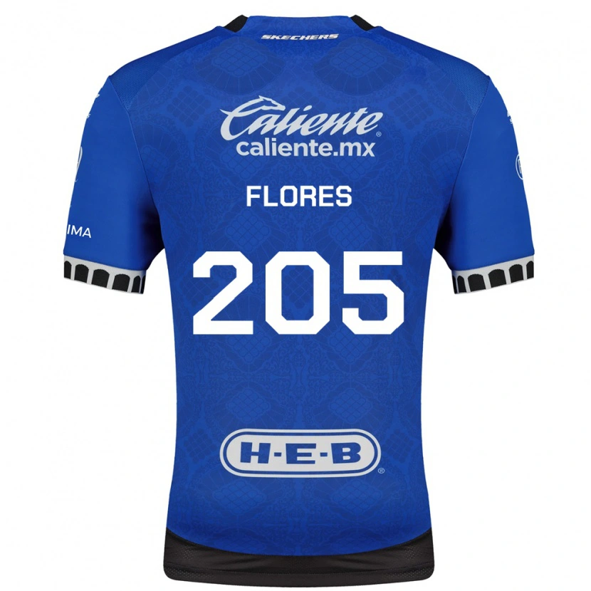 Danxen Kvinder Rolando Flores #205 Kongelig Blå Hvid Sort Udebane Spillertrøjer 2026/27 Trøje T-Shirt