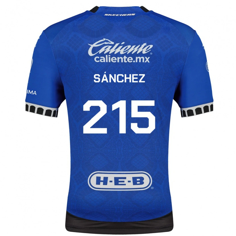 Danxen Kvinder José Sánchez #215 Kongelig Blå Hvid Sort Udebane Spillertrøjer 2026/27 Trøje T-Shirt