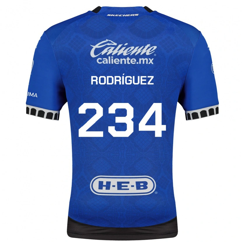 Danxen Kvinder Alejandro Rodríguez #234 Kongelig Blå Hvid Sort Udebane Spillertrøjer 2026/27 Trøje T-Shirt