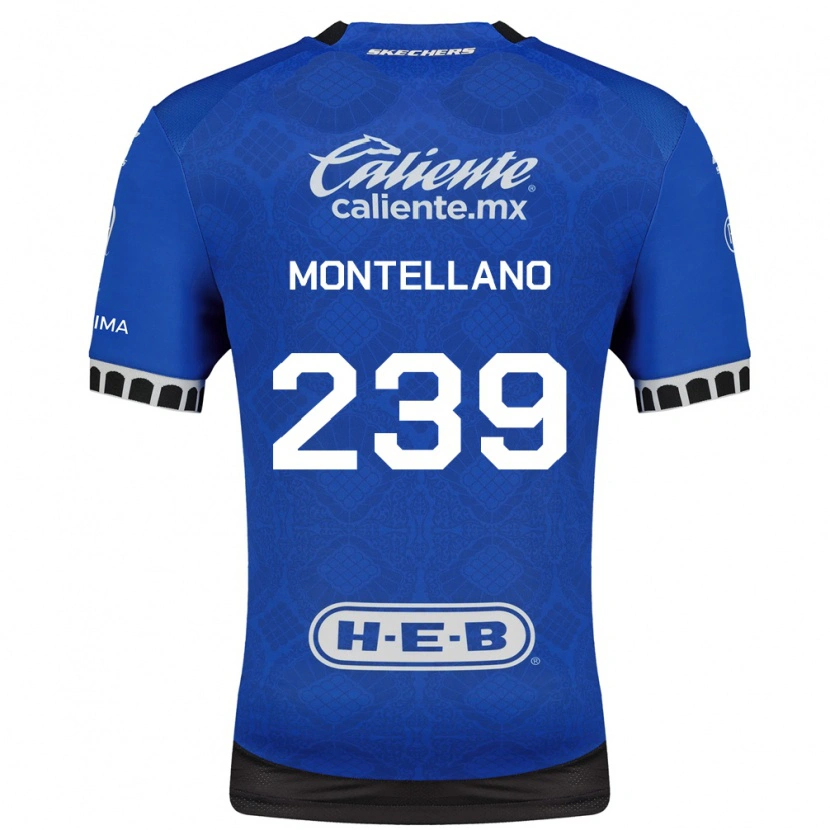 Danxen Kvinder Miguel Montellano #239 Kongelig Blå Hvid Sort Udebane Spillertrøjer 2026/27 Trøje T-Shirt