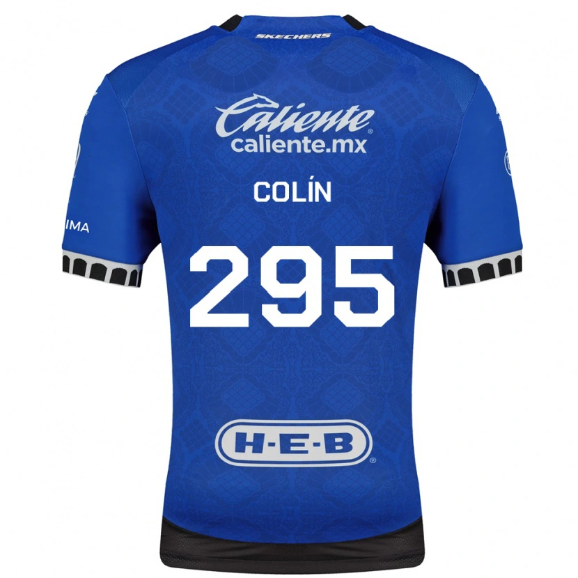 Danxen Kvinder Osvaldo Colín #295 Kongelig Blå Hvid Sort Udebane Spillertrøjer 2026/27 Trøje T-Shirt