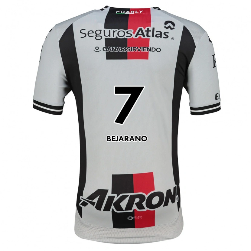 Danxen Kvinder Susan Bejarano #7 Hvid Rød Sort Udebane Spillertrøjer 2026/27 Trøje T-Shirt