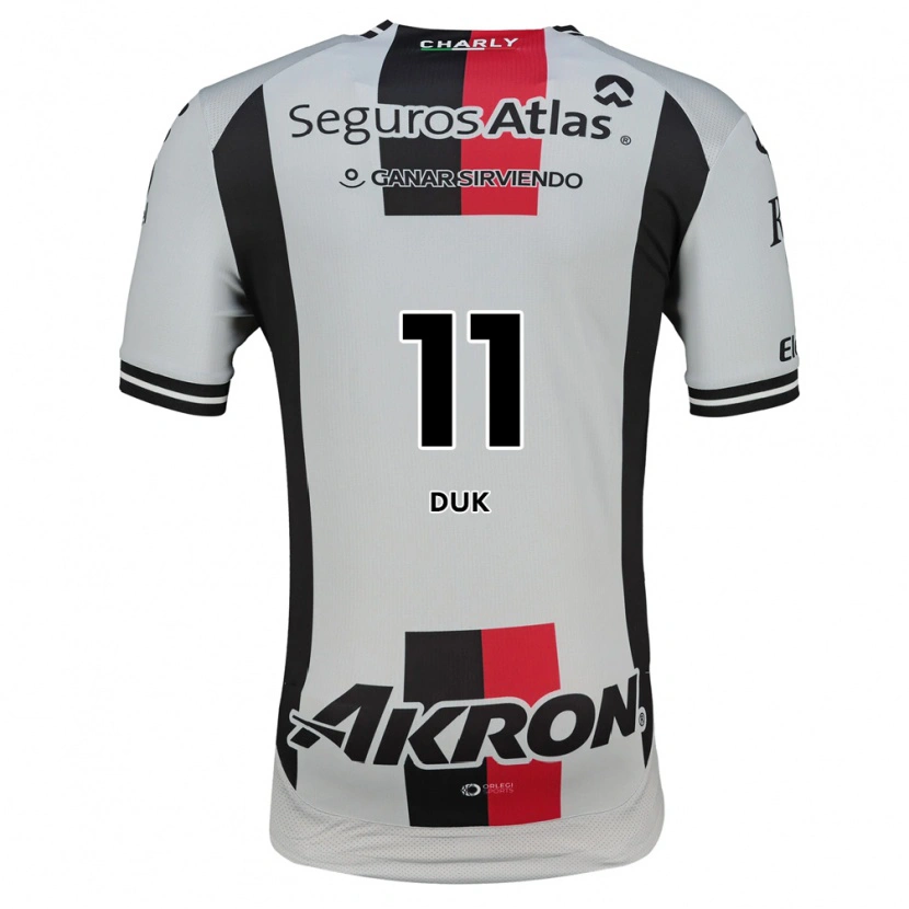 Danxen Kvinder Duk #11 Hvid Rød Sort Udebane Spillertrøjer 2026/27 Trøje T-Shirt