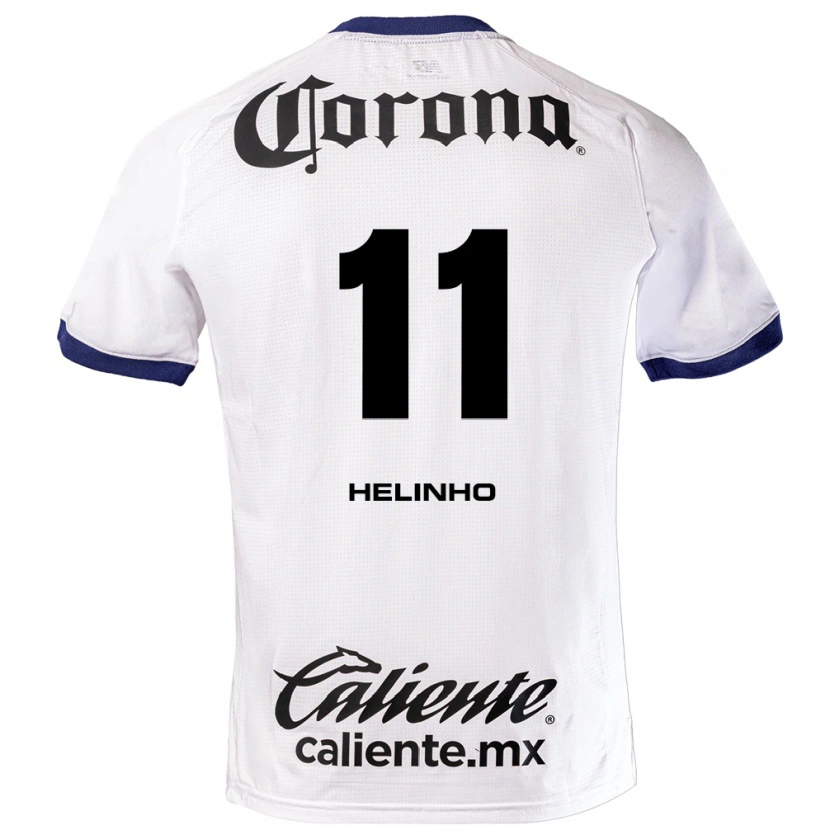 Danxen Kvinder Helinho #11 Hvid Blå Sort Udebane Spillertrøjer 2026/27 Trøje T-Shirt