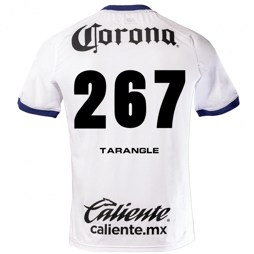 Danxen Kvinder Sebastián Tarangle #267 Hvid Blå Sort Udebane Spillertrøjer 2026/27 Trøje T-Shirt