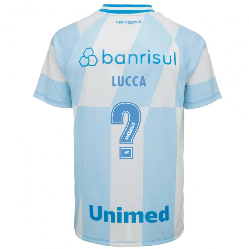 Danxen Kvinder Lucca Borges Camilo Jaques #0 Lyseblå Hvid Udebane Spillertrøjer 2026/27 Trøje T-Shirt