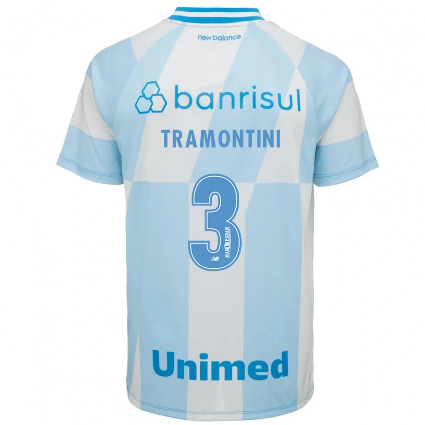 Danxen Kvinder Murilo Tramontini #3 Lyseblå Hvid Udebane Spillertrøjer 2026/27 Trøje T-Shirt