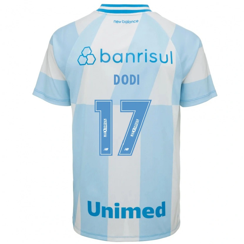 Danxen Kvinder Dodi #17 Lyseblå Hvid Udebane Spillertrøjer 2026/27 Trøje T-Shirt